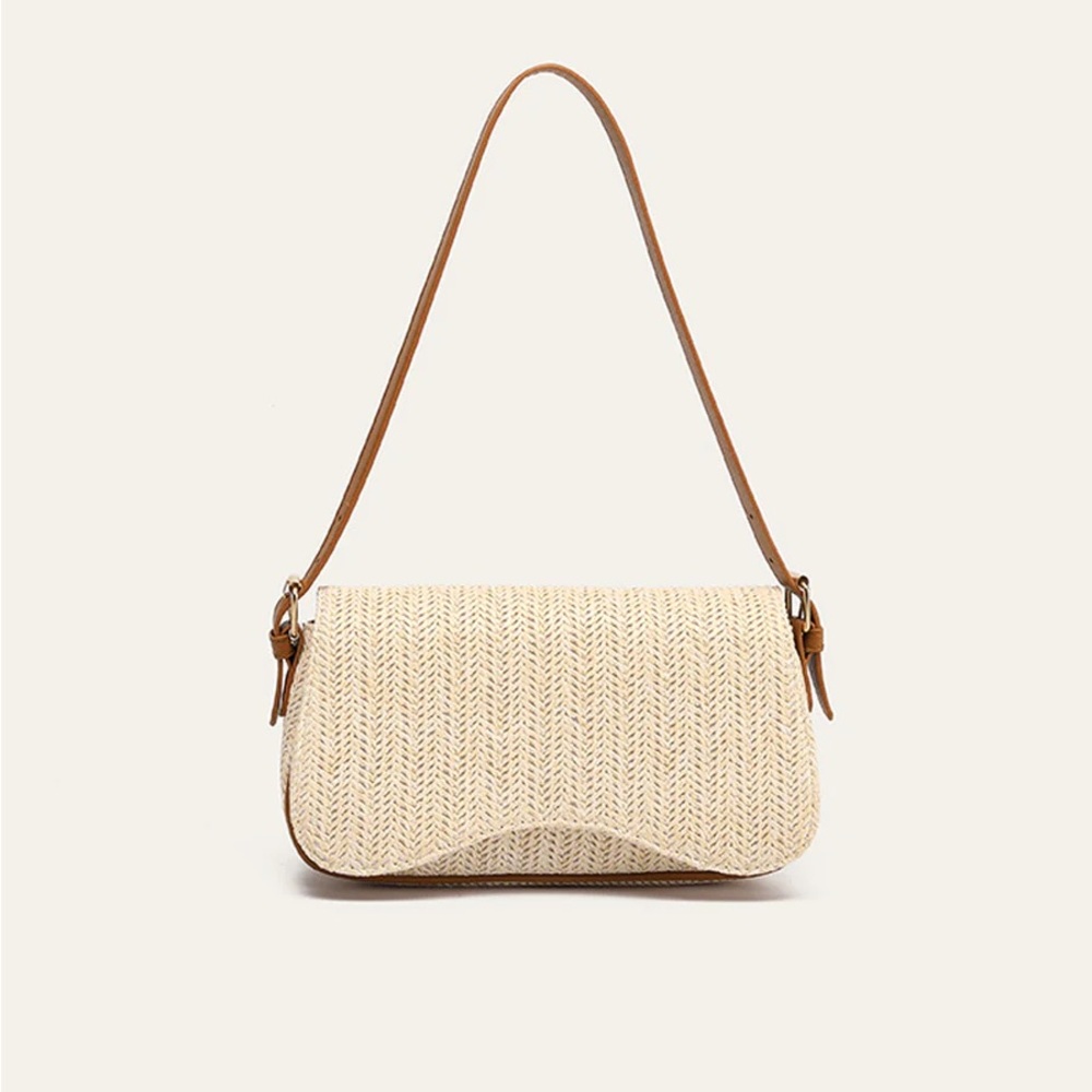 Commense Straw Woven Shoulder Bag